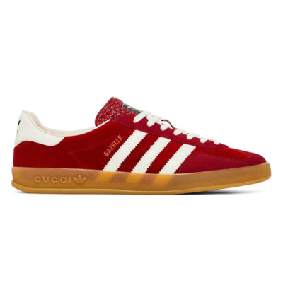 GUCCI X ADIDAS GAZELLE RED SNEAKER - G115