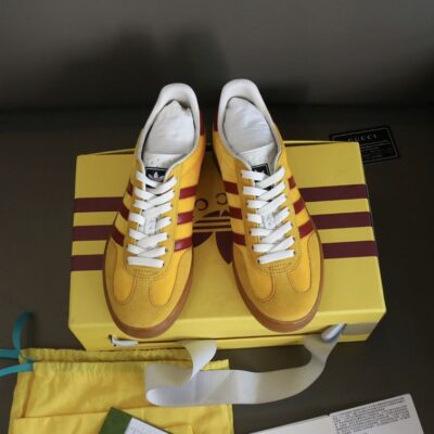 GUCCI X ADIDAS GAZELLE YELLOW - G037