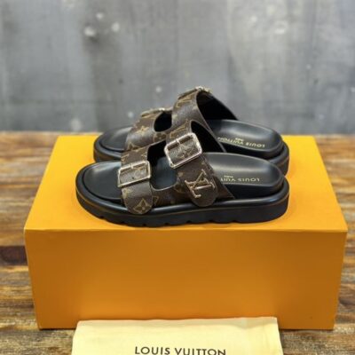 LOUIS VUITTON BOM DIA FLAT COMFORT MULE - S057