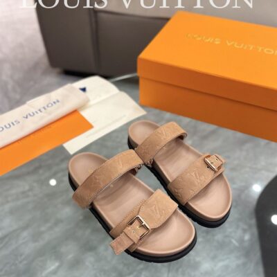 LOUIS VUITTON BOM DIA FLAT COMFORT MULE - S162