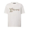 LOUIS VUITTON EMBROIDERED SHORT-SLEEVED T-SHIRT - V004