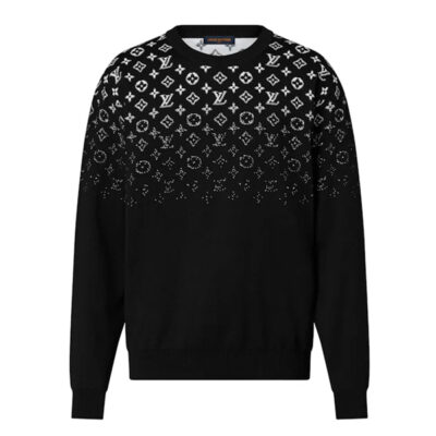 LOUIS VUITTON GRADIENT COTTN CREWNECK - J008