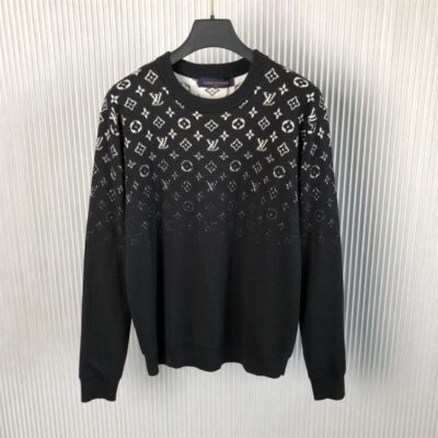 LOUIS VUITTON GRADIENT COTTN CREWNECK - J008