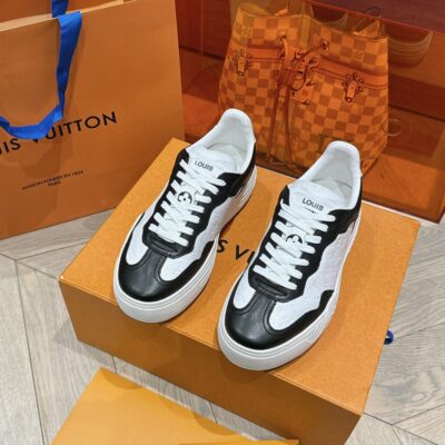 LOUIS VUITTON GROOVY PLATFORM SNEAKER - L144