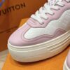 LOUIS VUITTON GROOVY PLATFORM SNEAKER LIGHT PINK - L143