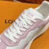 LOUIS VUITTON GROOVY PLATFORM SNEAKER LIGHT PINK - L143