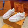 LOUIS VUITTON GROOVY PLATFORM SNEAKER LIGHT PINK - L143