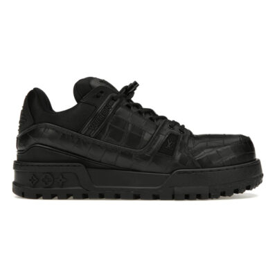 LOUIS VUITTON LV TRAINER MAXI SNEAKER BLACK - L036