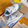 LOUIS VUITTON LV TRAINER MAXI SNEAKER BLUE - L023