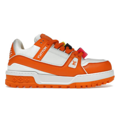 LOUIS VUITTON LV TRAINER MAXI SNEAKER ORANGE - L030