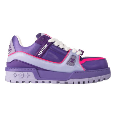 LOUIS VUITTON LV TRAINER MAXI SNEAKER VIOLET - L027