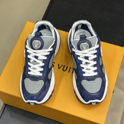 LOUIS VUITTON RUN 55 SNEAKER MARINE - L111