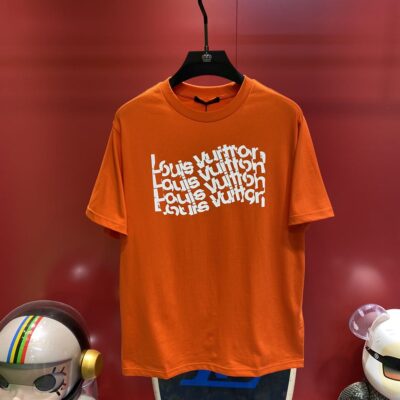 LOUIS VUITTON SHORT-SLEEVED COTTON T-SHIRT - V014