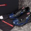 PRADA AMERICA'S CUP SNEAKERS BLACK BLUE - P005