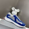 PRADA AMERICA'S CUP SNEAKERS BLUE SILVER - P008