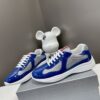 PRADA AMERICA'S CUP SNEAKERS BLUE SILVER - P008