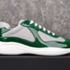 PRADA AMERICA'S CUP SNEAKERS GREEN SILVER - P007