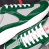 PRADA AMERICA'S CUP SNEAKERS GREEN SILVER - P007