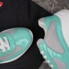 PRADA AMERICA'S CUP SNEAKERS JADE SILVER - P002