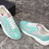 PRADA AMERICA'S CUP SNEAKERS JADE SILVER - P002