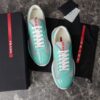 PRADA AMERICA'S CUP SNEAKERS JADE SILVER - P002