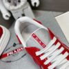 PRADA AMERICA'S CUP SNEAKERS RED SILVER - P003