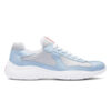 PRADA AMERICA'S CUP SNEAKERS SILVER CELESTE - P006