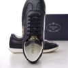 PRADA BLACK LEATHER SNEAKERS - P069