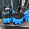 PRADA CLOUDBUST THUNDER SNEAKERS BLACK BLUE - P015