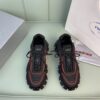 PRADA CLOUDBUST THUNDER SNEAKERS BLACK RED - P037