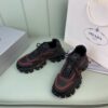 PRADA CLOUDBUST THUNDER SNEAKERS BLACK RED - P037