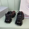 PRADA CLOUDBUST THUNDER SNEAKERS BLACK RED - P037