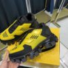 PRADA CLOUDBUST THUNDER SNEAKERS BLACK YELLOW - P012