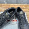 PRADA DOWNTOWN NAPPA LEATHER SNEAKERS BLACK - P044