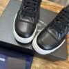 PRADA LOGO PLAQUE LACE UP SNEAKERS - P050