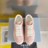 PRADA SUEDE SNEAKERS ALABASTER PINK - P052