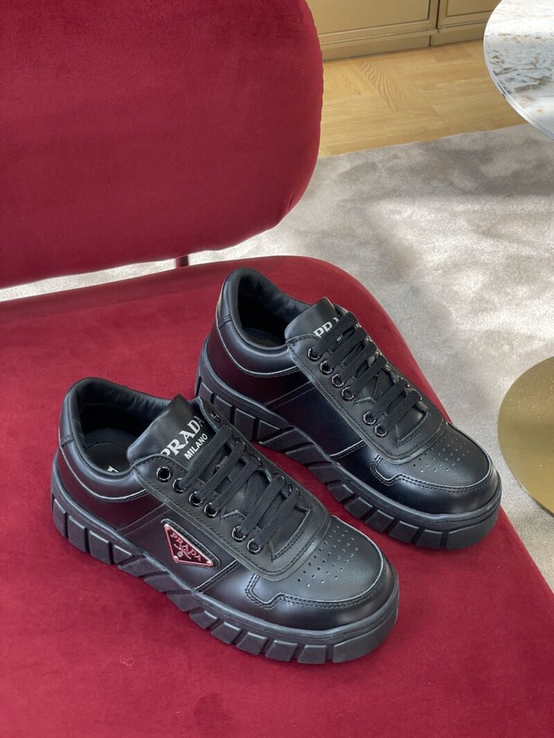 PRADA VOLUMINOUS SNEAKERS BLACK - P059