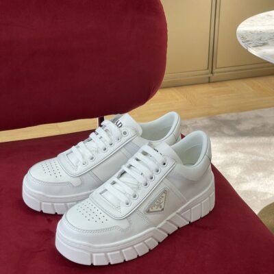 PRADA VOLUMINOUS SNEAKERS WHITE - P051