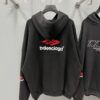 BALENCIAGA 3B SPORTS ICON COTTON HOODIE - BH035