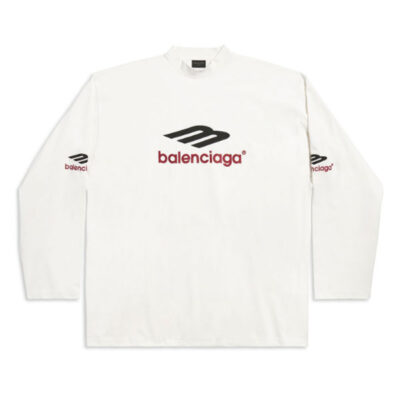 BALENCIAGA 3B SPORTS ICON LONG-SLEEVE SHIRT - BH031