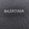 BALENCIAGA BACK T-SHIRT MEDIUM FIT IN BLACK - Y034