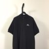 BALENCIAGA BB CLASSIC BALENCIAGA POLO SHIRT OVERSIZED IN BLACK - Y036