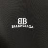 BALENCIAGA BB CLASSIC BALENCIAGA POLO SHIRT OVERSIZED IN BLACK - Y036