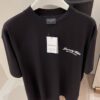 BALENCIAGA BEVERLY HILLS T-SHIRT MEDIUM FIT IN BLACK - Y038