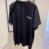 BALENCIAGA BEVERLY HILLS T-SHIRT MEDIUM FIT IN BLACK - Y038