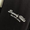 BALENCIAGA BEVERLY HILLS T-SHIRT MEDIUM FIT IN BLACK - Y038