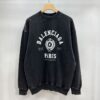 BALENCIAGA COLLEGE 1917 FLEECE REGULAR CREWNECK - BH041