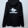 BALENCIAGA COTTON HOODIE IN BLACK - BH017