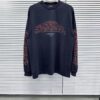 BALENCIAGA CREW NECK STREET STYLE LONG-SLEEVE SHIRT - BH037