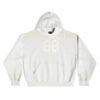 BALENCIAGA CRYPTO HOODIE MEDIUM FIT IN WHITE - BH039